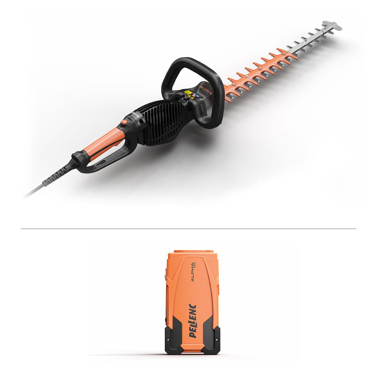 100015004 Akku-Heckenschere HELION 3 Paket - inkl. Akku ALPHA 520